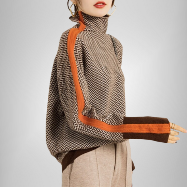 Clarabella | Mélange Turtleneck Jumper