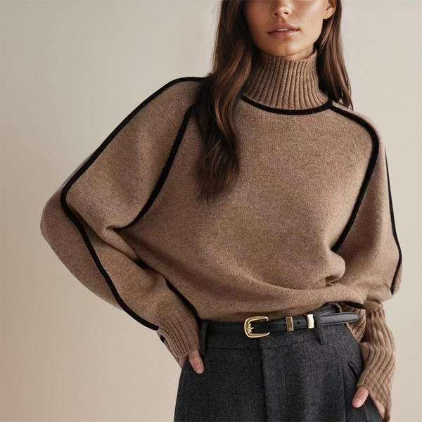 Lara | Women's jumper with turtleneck